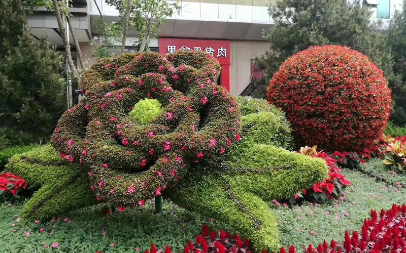 宝鸡立体花坛设计