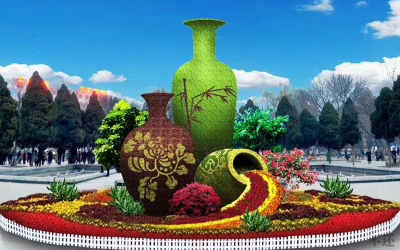 吐鲁番国庆立体花坛公司
