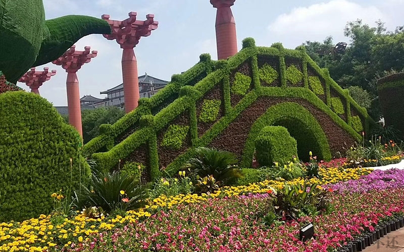 台州开封五色草造型设计